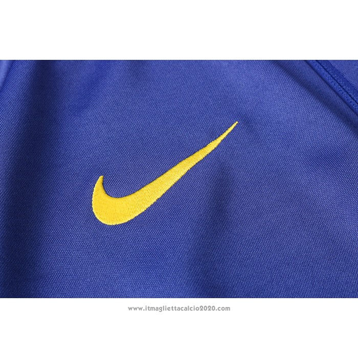 Tuta da Track Giacca FC Barcellona 2020 2021 Blu e Rosso